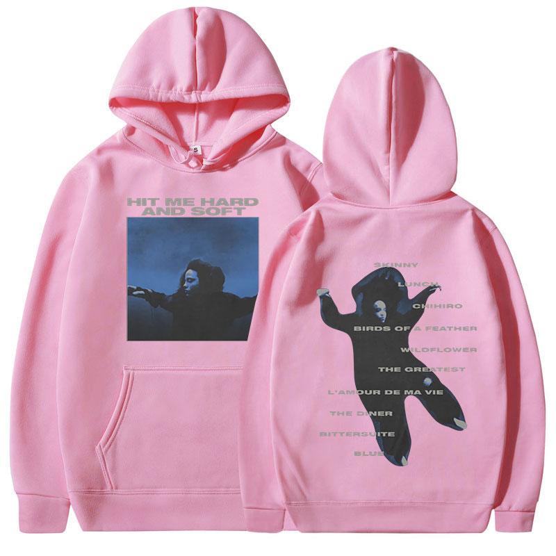 Hit Me Hard and Soft 2024 Tour Hoodies Men Women Fashion Vintage Harajuku Sweatshirts Long Sleeve Oversized Pullovers Fans Gift