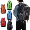 High Capacity 40l Outdoor Hiking Camping Backpack With Water Resistant Nylon Material And Secure Zippers