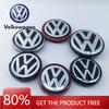 Для VOLKSWAGEN VW 40 шт. для Volkswagen 56 мм 65 мм 70 мм колпак колеса Golf 4 5 6 7 Polo Центральные колпачки ступицы колеса Passat B5 B6 B7 Touran