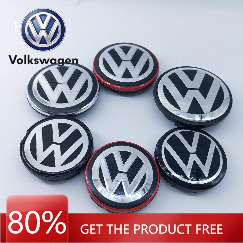 For VOLKSWAGEN 40Pcs for Volkswagen 56mm 65mm 70mm wheel cover Golf 4 5 6 7 Polo Wheel Center Hub CapsPassat B5 B6 B7 Touran CC CWR1 QQ92