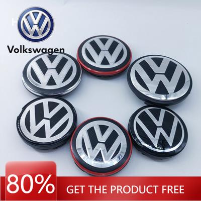 For VOLKSWAGEN 40Pcs for Volkswagen 56mm 65mm 70mm Wheel Cover Golf 4 5 6 7 Polo Wheel Center Hub CapsPassat B5 B6 B7 Touran CC CWR1 QQ92