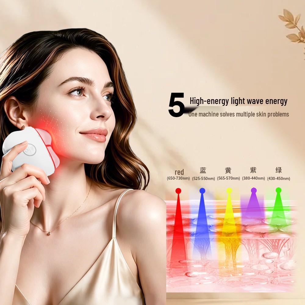 Five-Color Electric Gua Sha Board with EMS Microcurrent