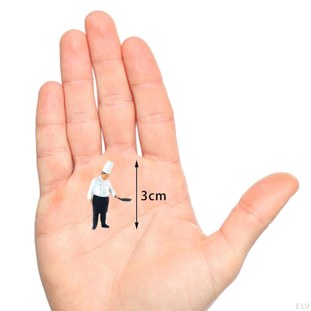 Фигурки Строительная сцена 1:Раскрашенные фигурки в масштабе 64