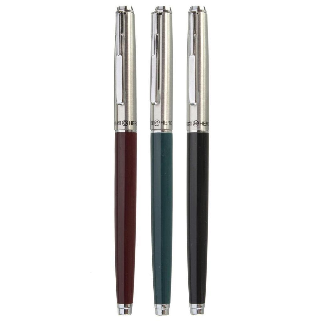 DIY Students Businessmen Red NEW Blue Black Fountain Pen Dedicated Hero Fine Nib 007 Beads Accessories