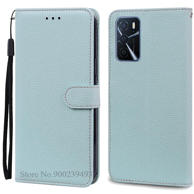 Для OPPO A16 Чехол Кошелек Флип Кожаный Чехол Для Oppo A16s Чехол OppoA16 s CPH2269 CPH2271 Силиконовый Чехол Для Oppo A16 A16s Чехол