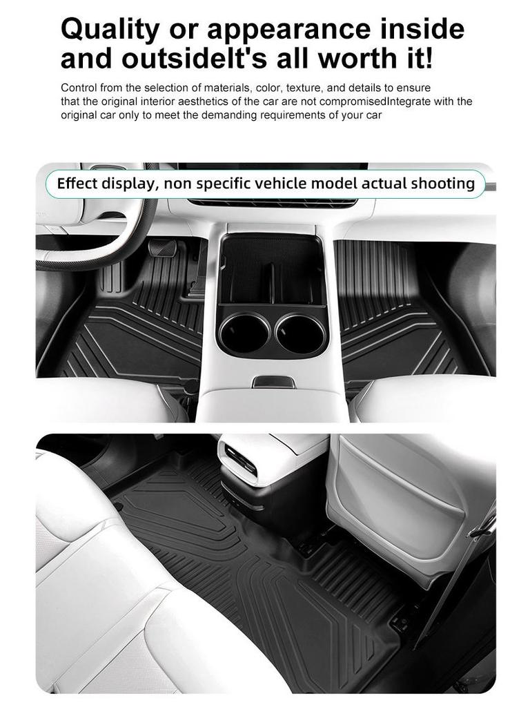 Полиуретановые коврики и вкладыш в багажник для моделей Nissan Qashqai и X-Trail 2025 года