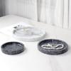Marble Round Tray Bathroom Vanity Decor Jewelry Storage Nordic Minimalist Luxury Home Accessory