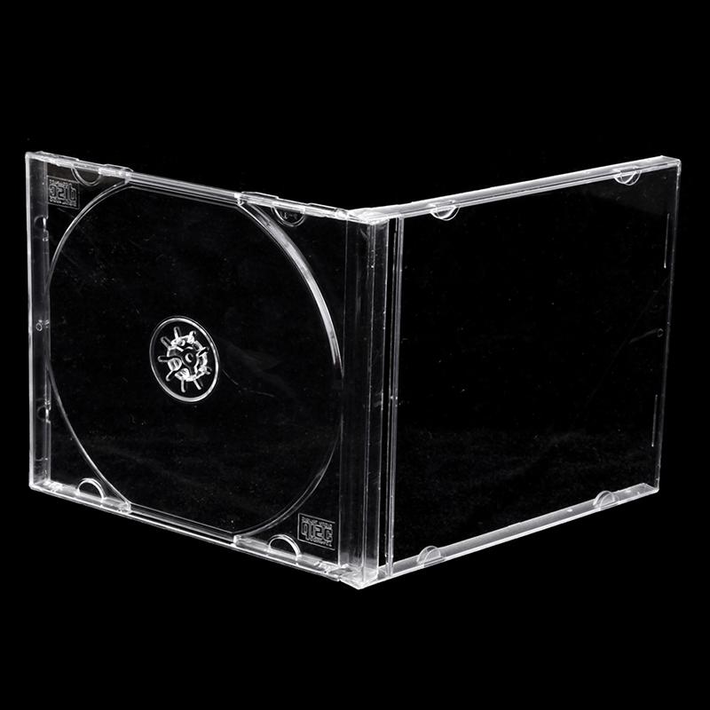 1 шт. Readstar Прозрачный пластиковый цельный футляр для диска, Футляр для CD, Утолщенная коробка для CD/DVD-диска, Коробка для диска