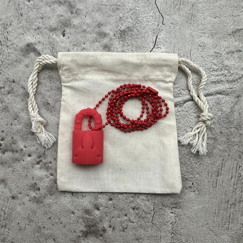 Силиконовое ожерелье с готическим мечом-крестом, разноцветное, для модной повседневной носки