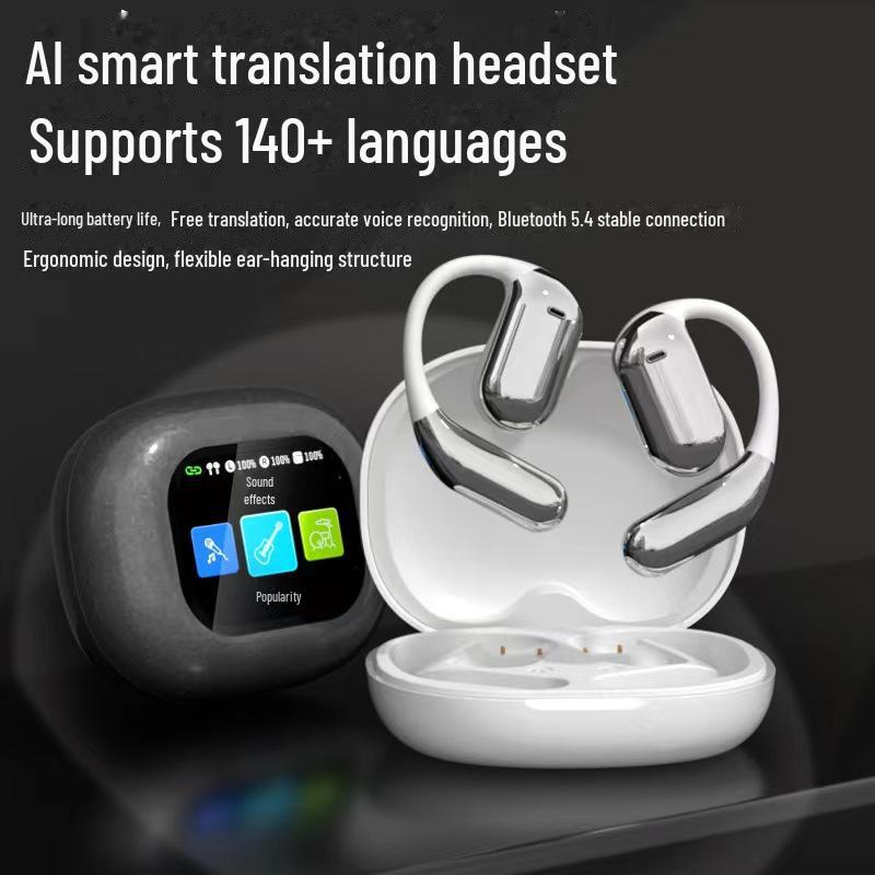 Спортивная Bluetooth-гарнитура Q16Pro с заушными наушниками, струйным кодированием и удобным дизайном