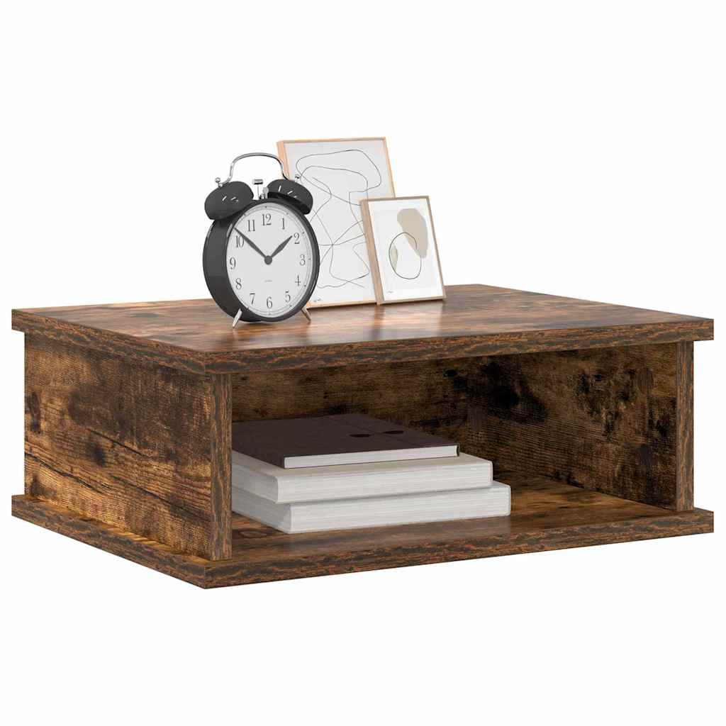 Nightstand 2 pcs Smoked Oak 40 x 31 x 15 cm