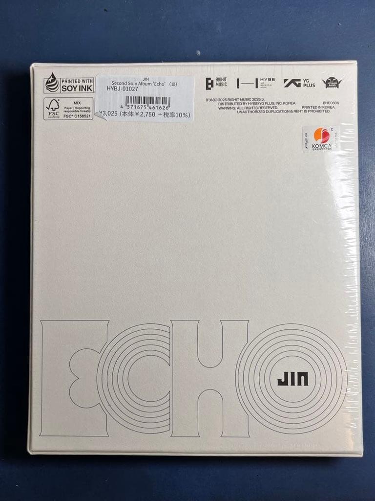 [Б/У] Второй сольный альбом JIN Echo III