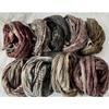 Floral Edging Scarf Women Retro Japanese Versatile Pleated Shawl Four Seasons Decorative Scarf Women