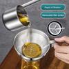 Stainless Steel Kitchen Funnel Food-Grade Removable Filter Mini Metal Kitchen Funnel for
