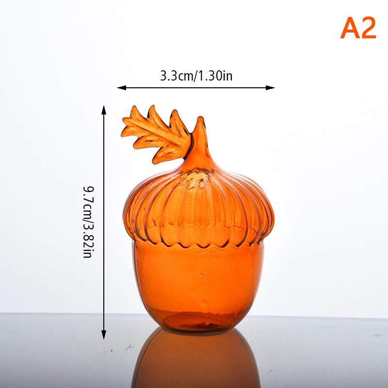 4 стиля ваза для цветов в форме граната, лесного ореха, груши, тыквы, креативная, милая, стеклянная, для домашнего стола, полка, передняя часть, украшение для сада