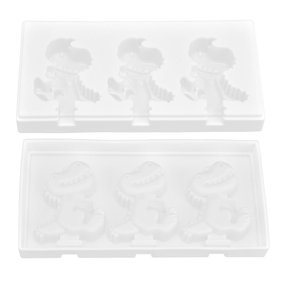 Multi Grid Silicone Ice Bar Mold Heat Resistant Popsicle Mold Kitchen DIY Tool