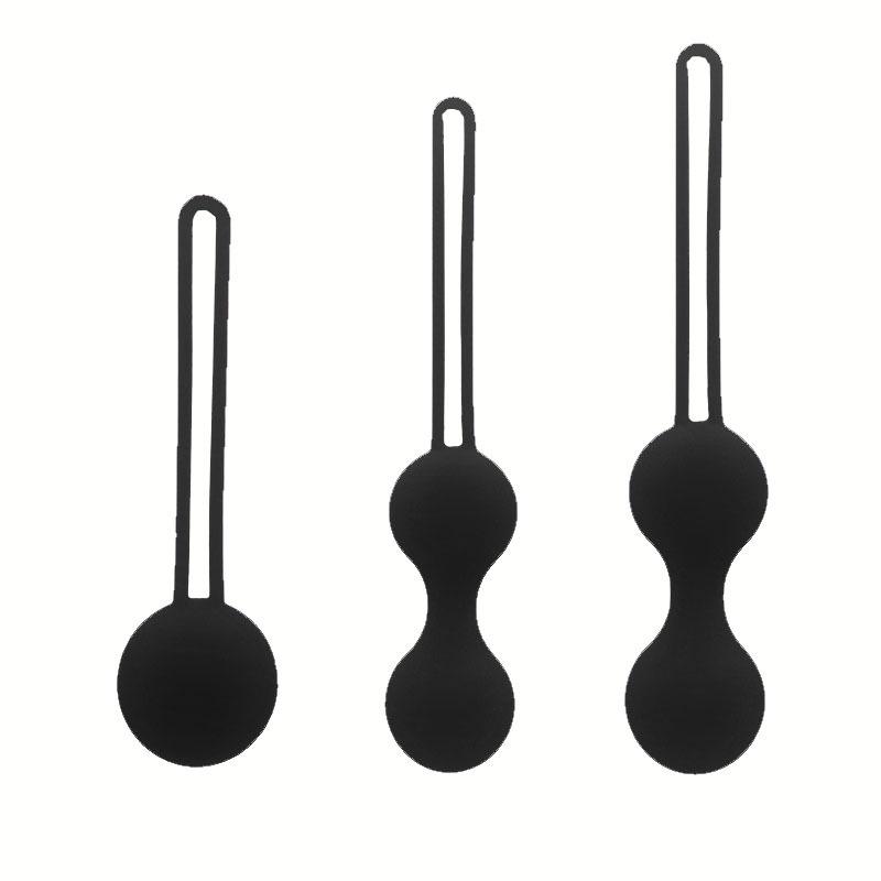 Орисси Кегель Смарт Шары: Женские вагинальные силиконовые гантели для укрепления мышц, набор из 3 штук для послеродового периода