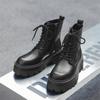 Ботинки Martin мужские новые кожаные туфли на платформе средней высоты в британском стиле короткие кожаные ботинки в стиле ретро 28293-J