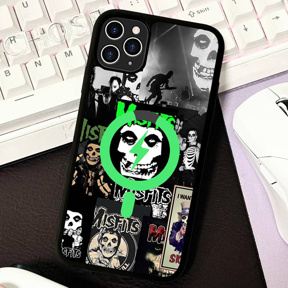 The Misfits Glenn Danzig For Magsafe Magnetic Wireless Phone Case For IPhone 17 Pro 16 15 14 Plus 13 12 11 Pro Max