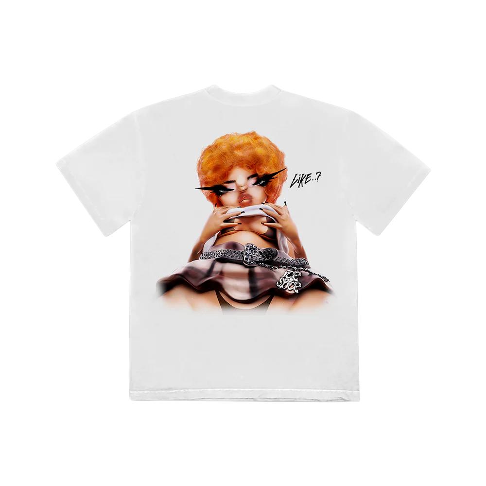 Rapper Ice Spice Hiphop THOOTIE graphic Unisex TShirt Unisex Cotton ONeck Short Sleeve Yk Oversized Popular Tee Tops