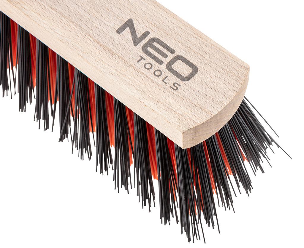50 Cm Street Brush With Metal Handle. Professional Line.