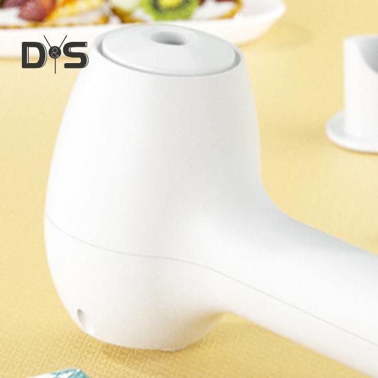 Portable Hand Mixer Electric USB Rechargeable Cordless Egg Beater with 2 Stirring Nets 3 Speeds Kitchen Whisk for Baking