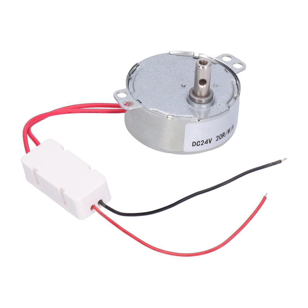 Двигатель постоянного тока 20 об/мин CCWCW 4 Вт 24 В Горизонтальный вал для нарезания резьбы Промышленное оборудование 50TYC