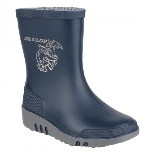 DUNLOP Мини-детские резиновые сапоги унисекс со слоном