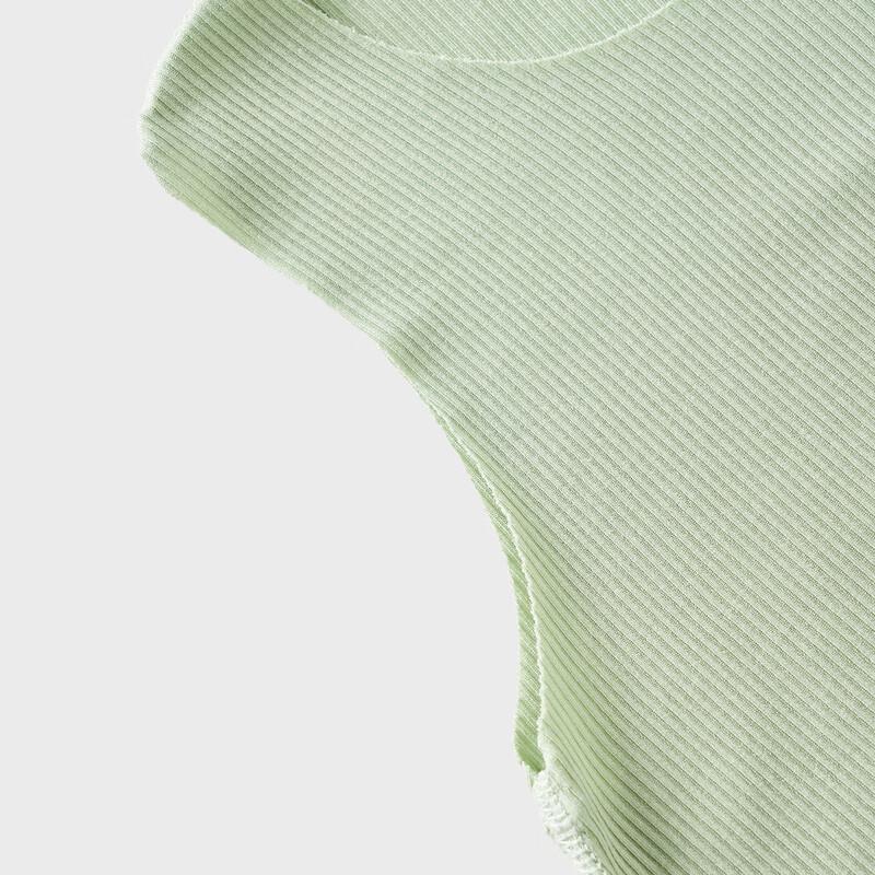 TONGTAI Unisex Modal Sleeveless Baby Bodysuit