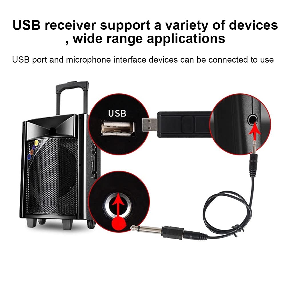 Jerss Ручной микрофон Пластиковый материал Профессиональный 50 м USB-порт