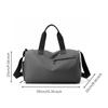 Wet Dry Separation Gym Bag Waterproof Weekender Travel Tote for Men