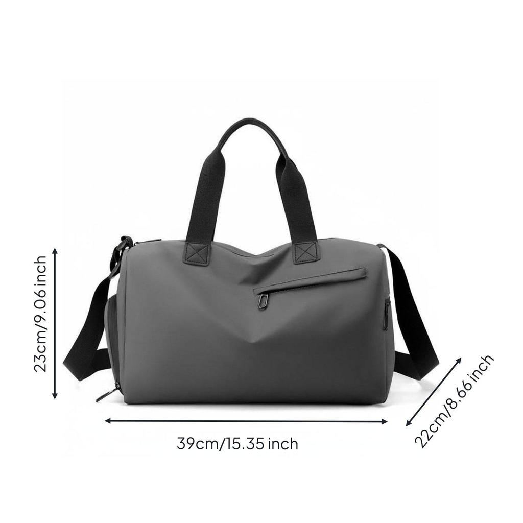 Wet Dry Separation Gym Bag Waterproof Weekender Travel Tote for Men