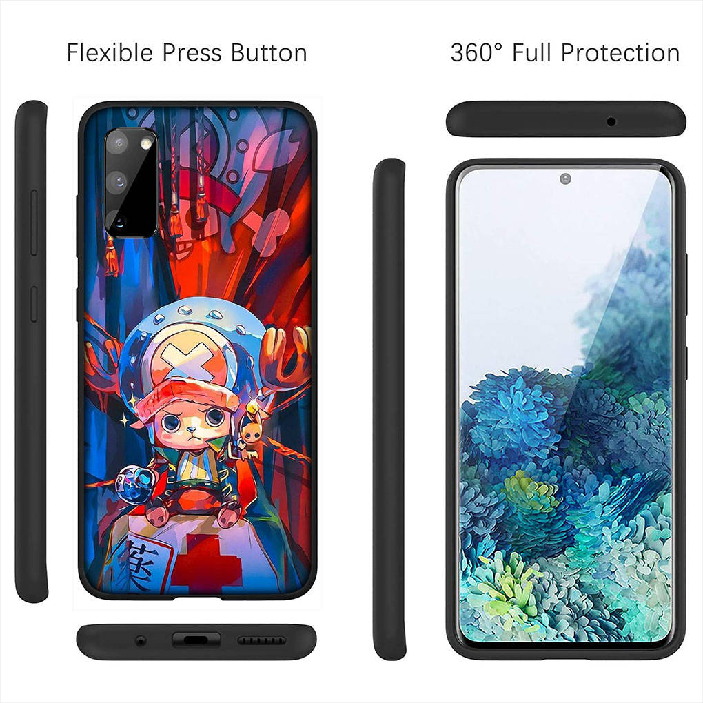 Cover for iPhone 16 15 Xiaomi Redmi Note 14 13 12 11 Pro Max X 16e Samsung Galaxy S25 S24 S23 Moto OPPO Huawei Tony Chopper Luffy One Piece Phone Case