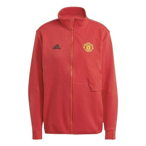 Adidas Womens/Ladies Anthem Manchester United FC Track Jacket