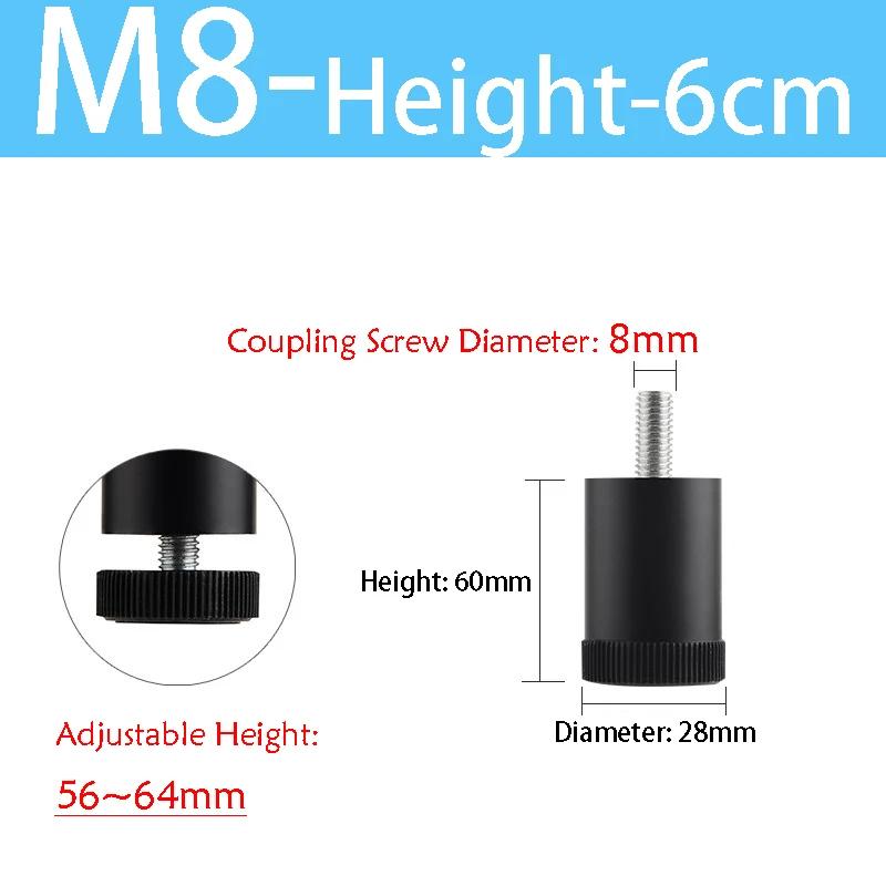 M6 M8 M10 Adjustable Furniture Leg Aluminum Alloy Table Legs For TV Cabinet/Wardrobe/Raised Refrigerator/Washing Machine Feet