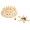 Kid Wooden Chess Toy Baby Educational Memory Training Board Puzzle Game