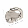 10 Pcs Silver Boat Hardware Hook 316 Stainless Steel Pad Eye Hook Marine Grade Hook  Hanging Clothes
