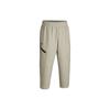 Unstoppable Solid Loose Fleece Training Cropped Knit Pants Men Pants Brown 1384010-273