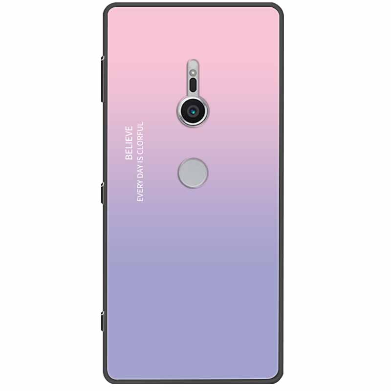 Милый чехол-заглушка для Sony Xperia XZ3 XZ2 XZ1 XA2 XA1 Ultra Plus Compact Premium Чехол Черный Силикон ТПУ Бампер Ударопрочный Capa