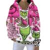 Christmas Hoodies For Women Funny Cute Printed Holiday Sweatshirt Winter Oversized Pullover Tops