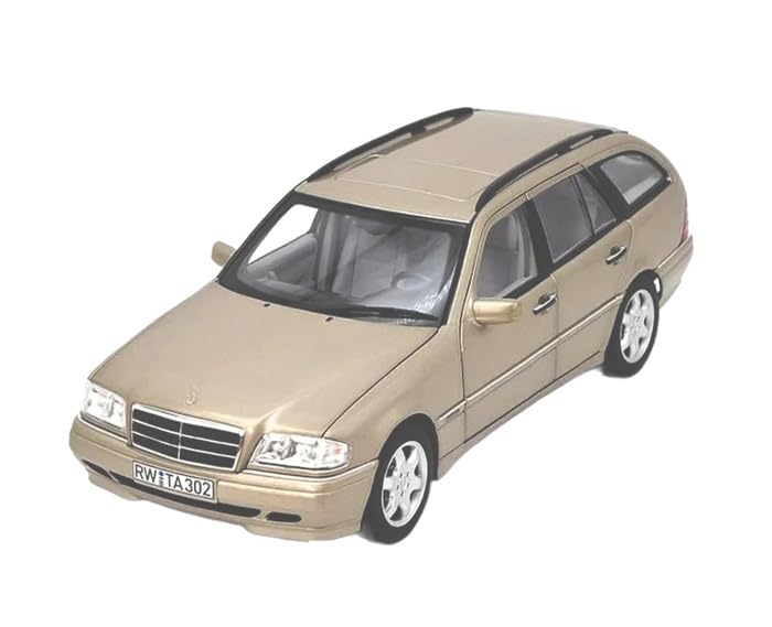 Norev 1997 Smoke Silver Metallic Finished Product 1/18 Mercedes-Benz C-Class T-Model