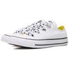 Converse Кеды Chuck Taylor All Star с большими люверсами, низкие, парусиновые, женские, белые 560670C