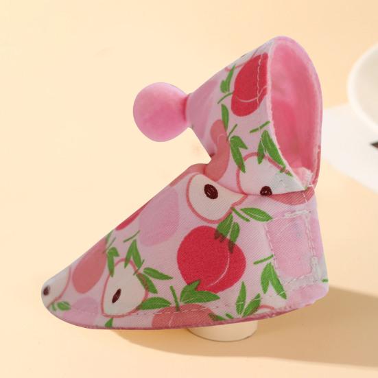 Одежда для попугаев с застежкой-липучкой Зимние шали для птиц Согреют вашего питомца Мультяшный принт Защита для домашних животных на открытом воздухе Пончо для прогулок