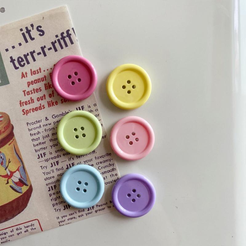 Набор цветных магнитов на холодильник 6/12 шт. Украшение для дома Пластиковая наклейка на холодильник Корейский стиль 3 см