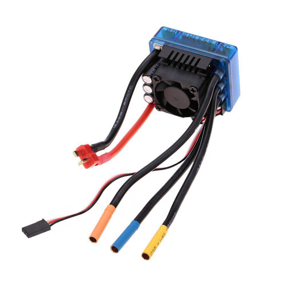 3670 2650KV 2150KV 1900KV 4-полюсный Бесколлекторный Двигатель без Датчиков с Регулятором Скорости (ESC) и Картой Программирования LED - Комплект