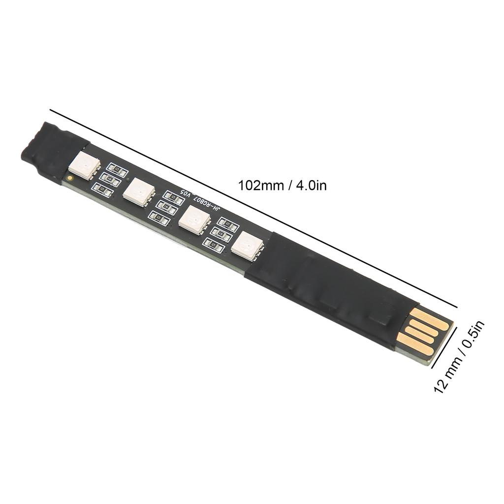 LED Light Strips Remote Control 4pin Interface Convenient Practical Music Synchronization Lighting Device for Home
