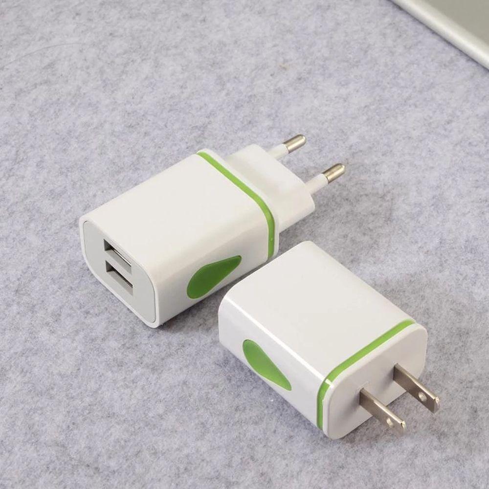 of Water Led Light Power Adapter Charger Head US/EU Plug Mobile Phone Charger Head USB Charger