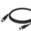 5-контактный штекер DIN Кабель MIDI Папа-папа Din-5pin M/M Кабель-адаптер MIDI-клавиатура