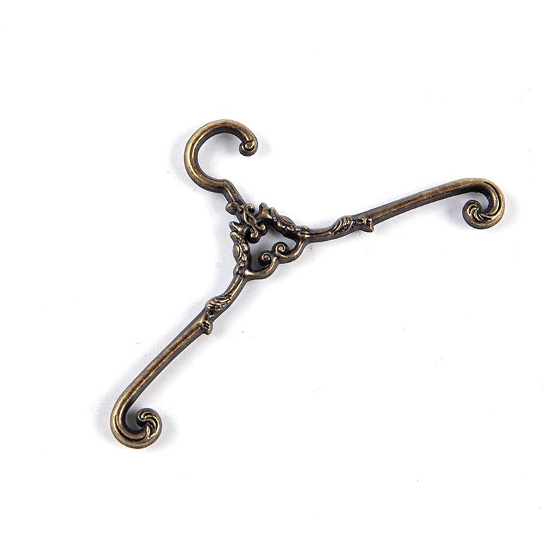 Ретро металлическая мини-вешалка для сушки детской одежды из сплава