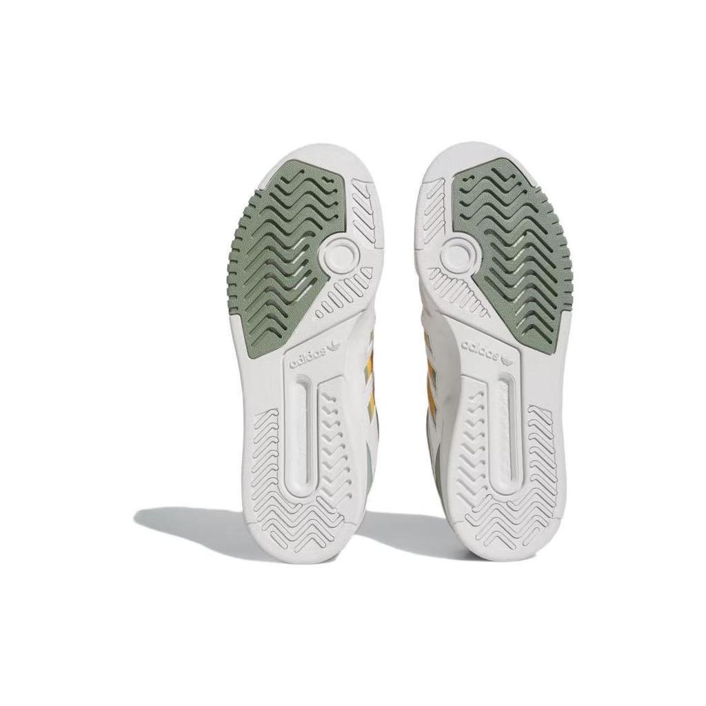 adidas Оригинальные кроссовки Originals Drop Step Удобные Универсальные Нескользящие Амортизирующие Прочные Низкие Кеды для Скейтбординга Мужские Кроссовки Белый Коричневый Зеленый IF2610